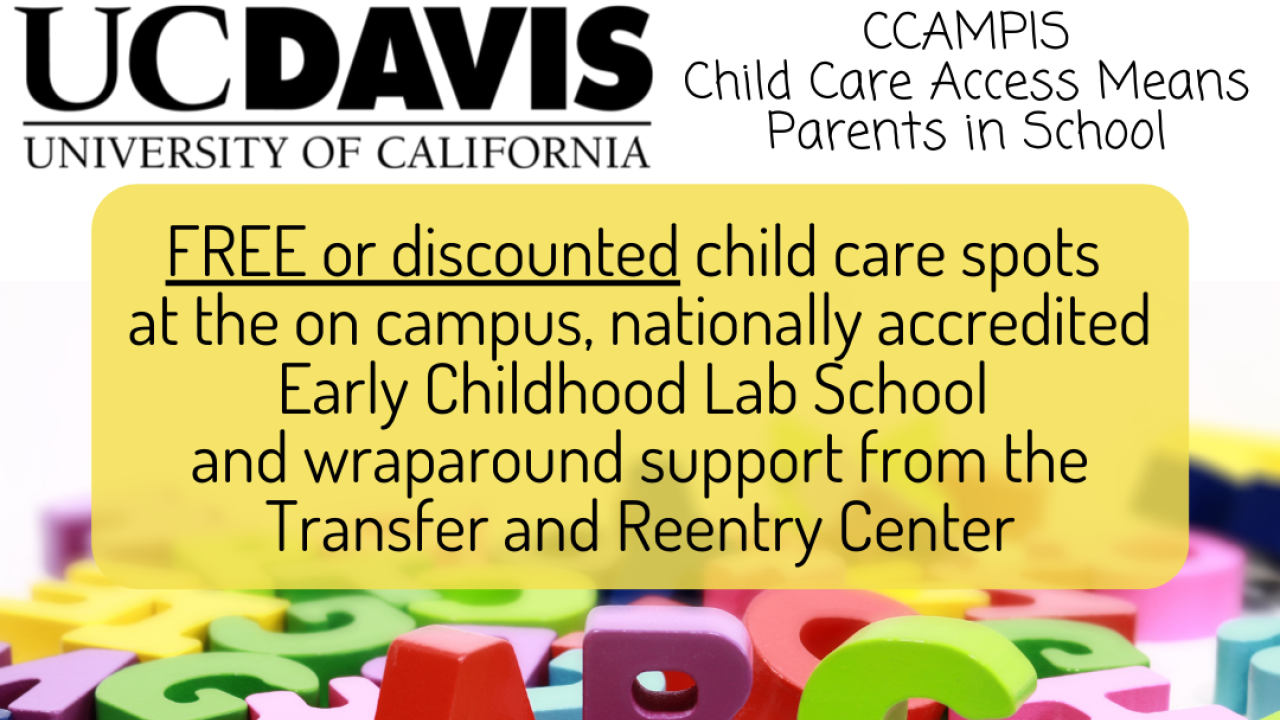 UC Davis CCAMPIS Flyer