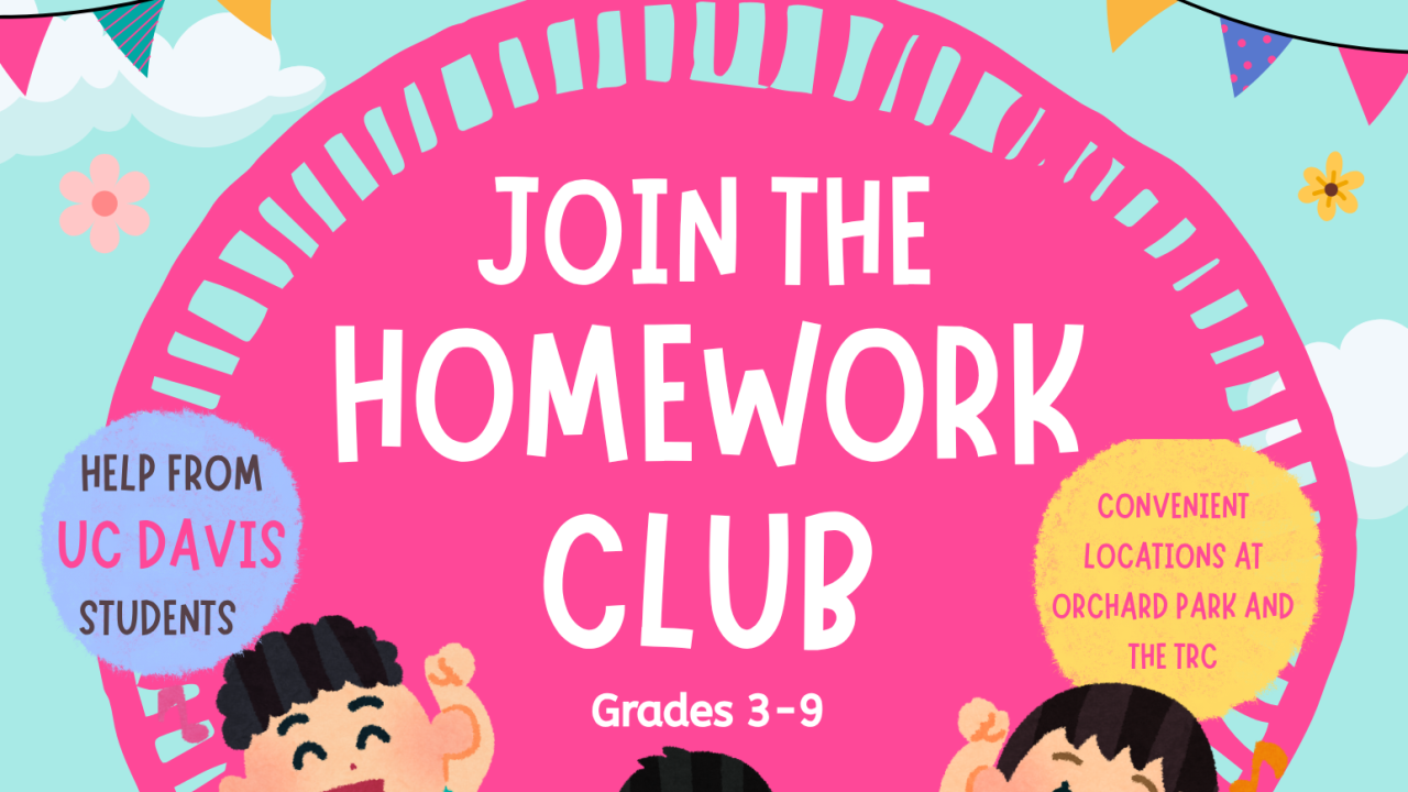 Homework Club flyer