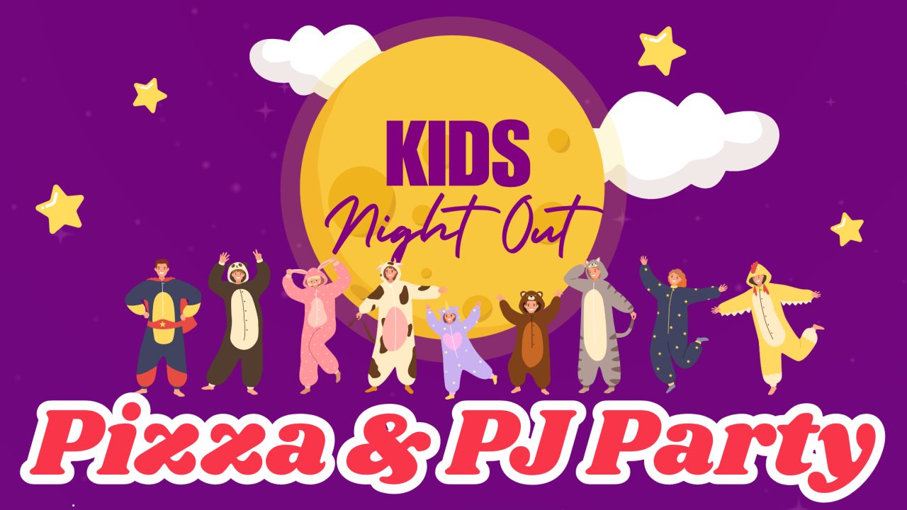 Kids Night Out flyer