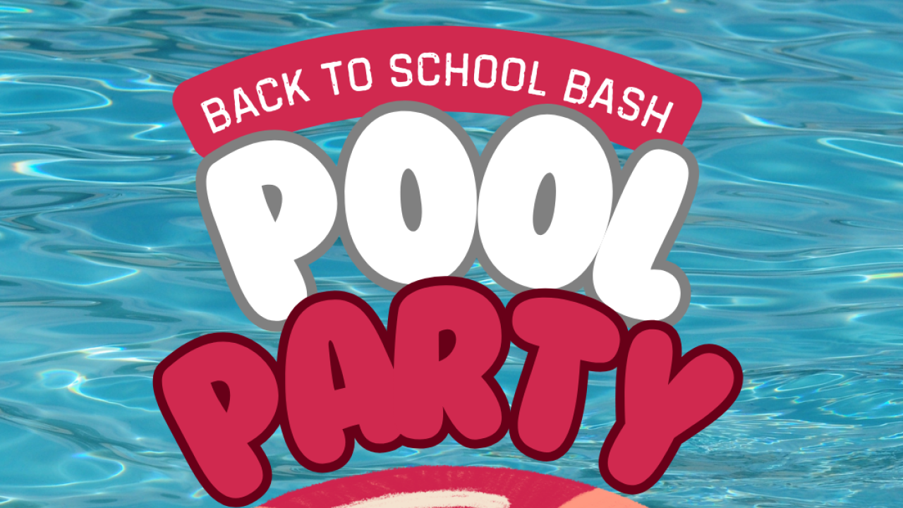 Pool Party flyer