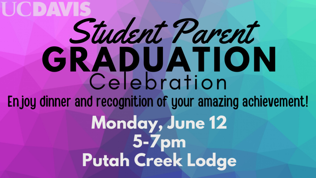 Flyer for Student Parent Graduation