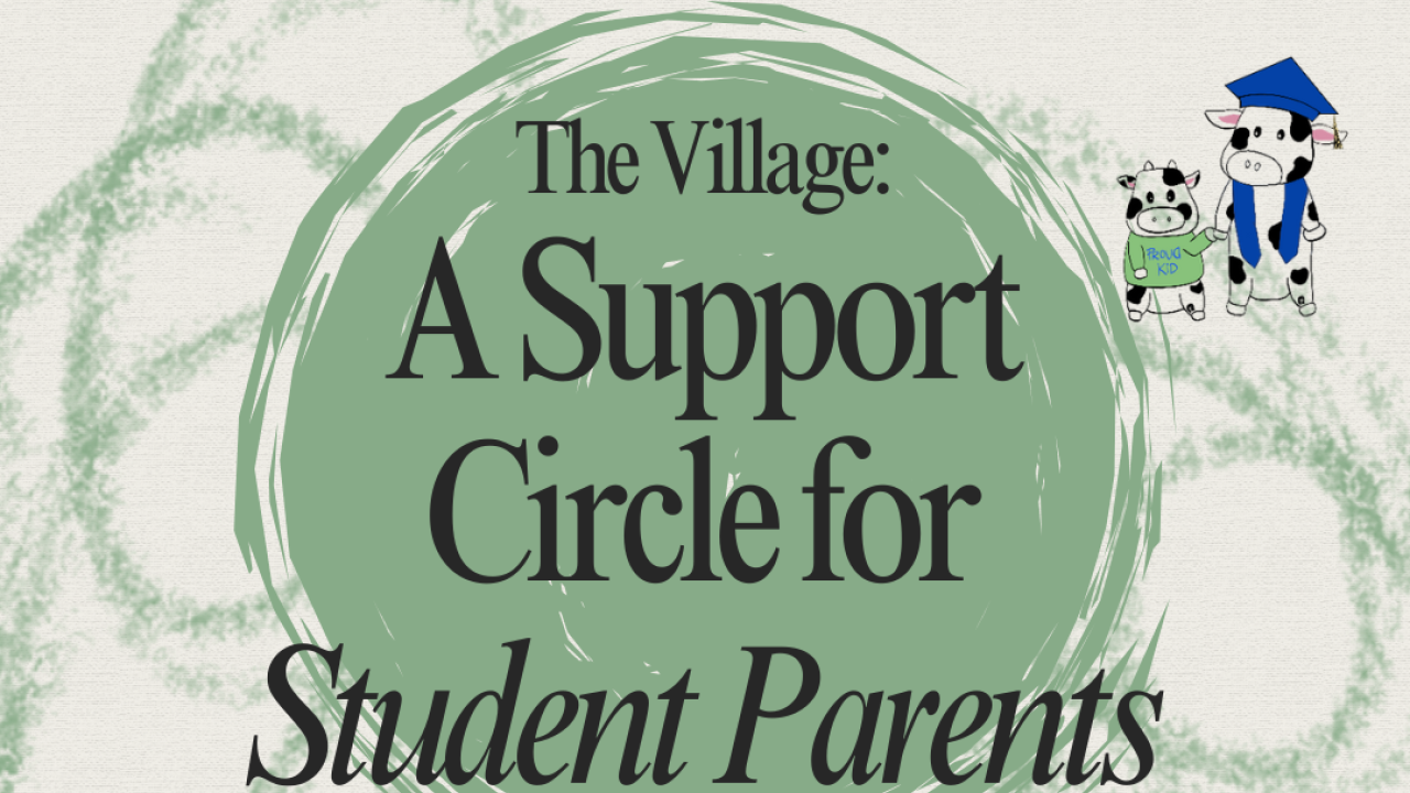 Flyer for Student Parent Support Circle