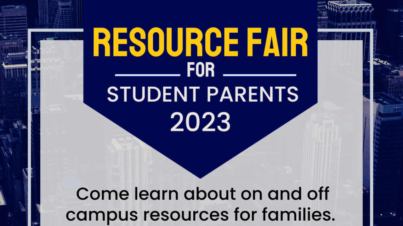 Flyer for Student Parent Resource Fair