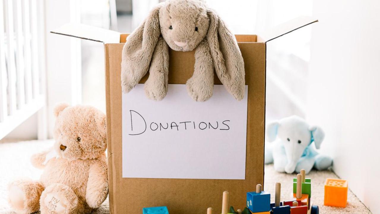 Picture of donation box with toys