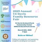 Flyer for Family Resource Fair