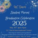 Student Parent Graduation Celebration flyer