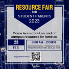 Flyer for Student Parent Resource Fair